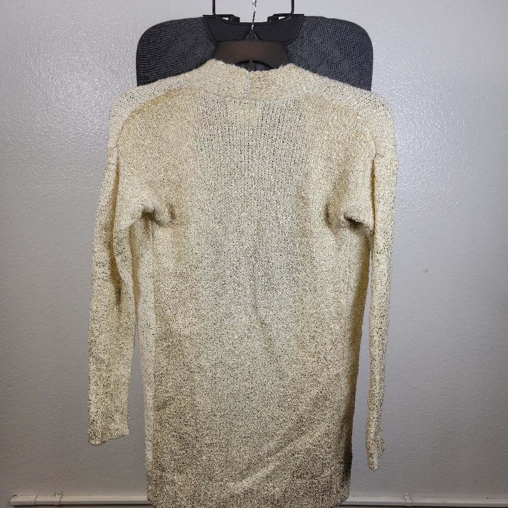Ruby Moon Women's Cream Knit Open Cardigan Size Xs - image 2
